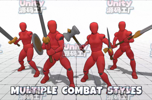 Unity Human Melee Animations 2.0.2 人物单手双手武器动作动画