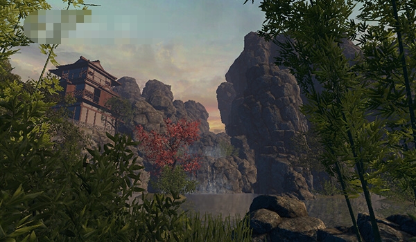 东方中国风古典场景