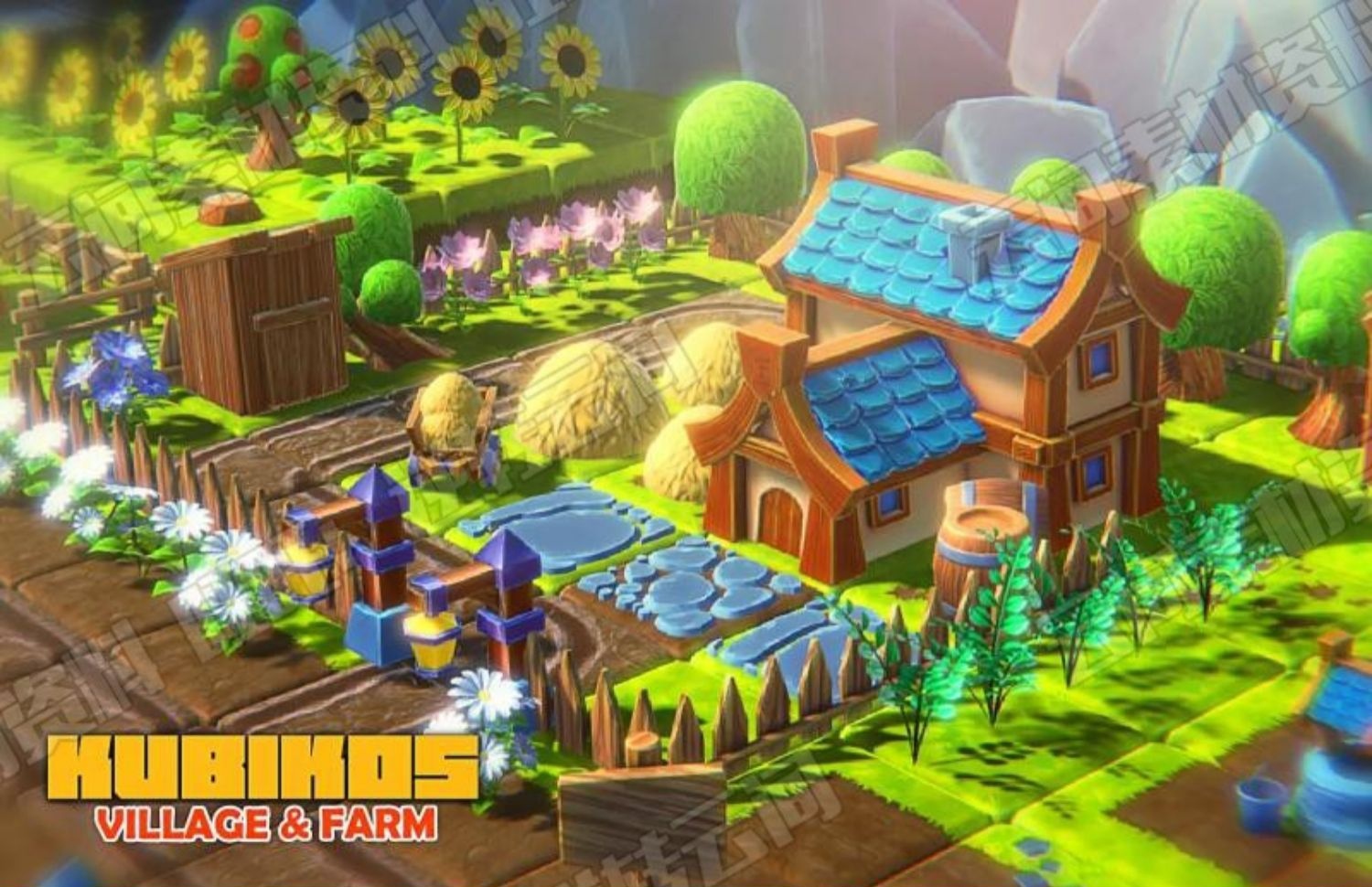 KUBIKOS - Cube Village Farm Kit 1.0